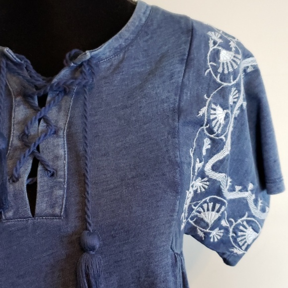 LOFT Dresses & Skirts - Loft Short sleeve Boho Dress